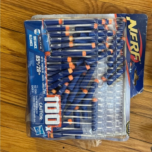 Nerf Action Blaster Blue and Orange Playset - Picture 2 of 3